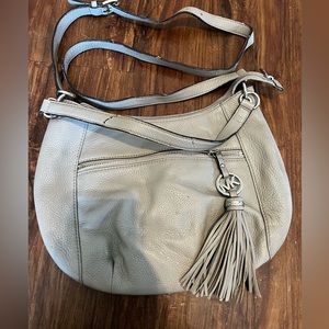 Michael Kors grey purse.